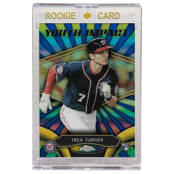 Trea Turner Washington Nationals 2016 Bowman's Best Youth Impact # 8 Rookie Card