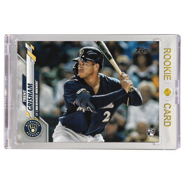 Trent Grisham San Diego Padres 2020 Topps # 9 Rookie Card