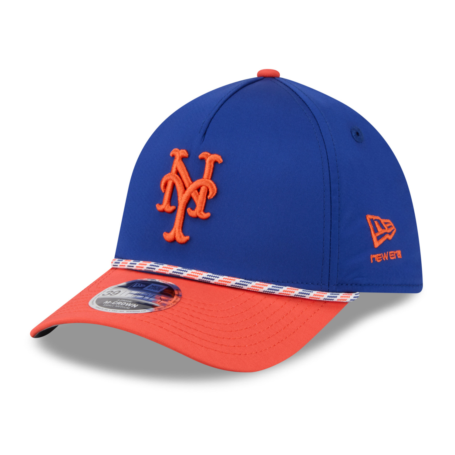 Men's New Era New York Mets 39THIRTY Flex Fit Rope Cap