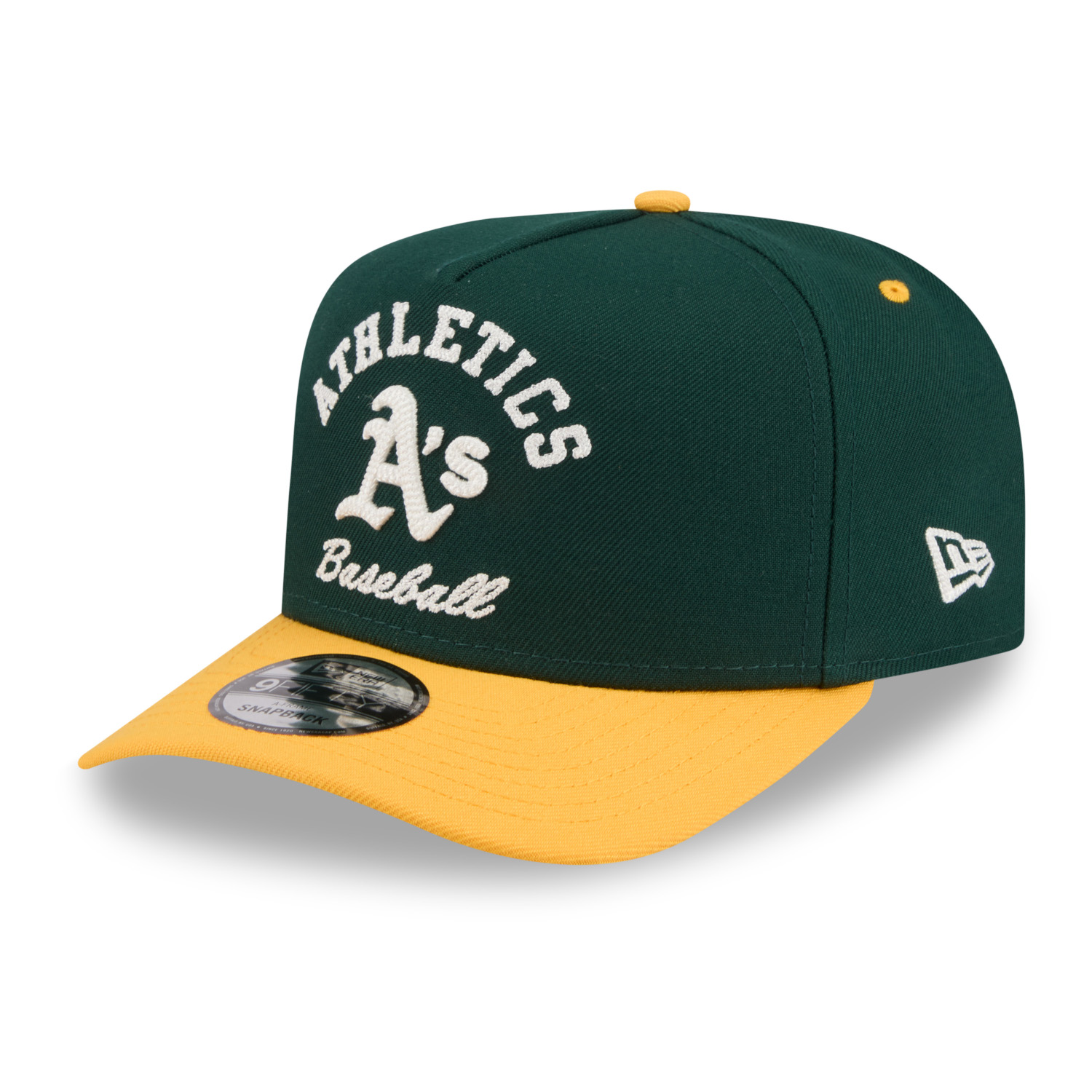 Men's New Era Oakland Athletics 9FIFTY Arched Snapback Adjustable Cap