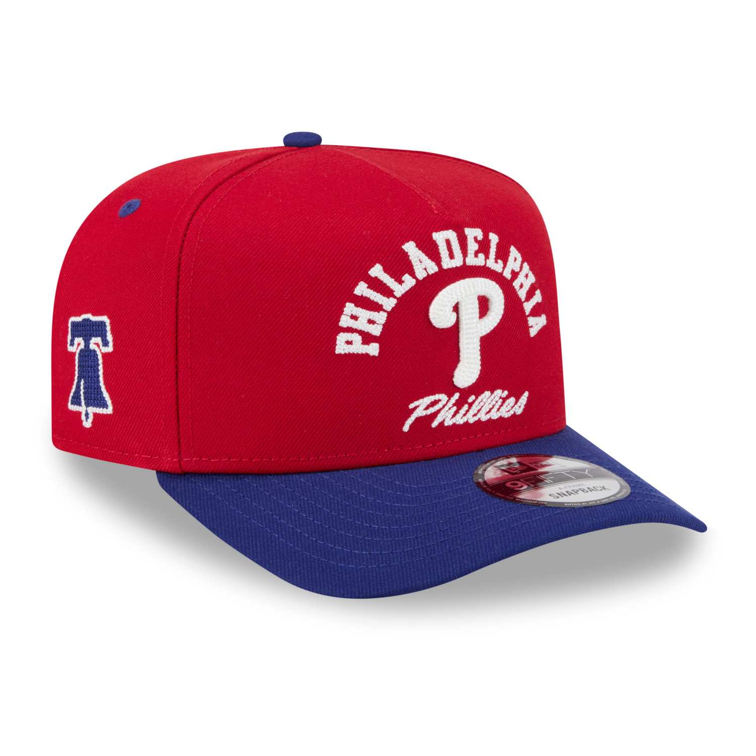 Men's New Era Philadelphia Phillies 9FIFTY Arched Snapback Adjustable Cap