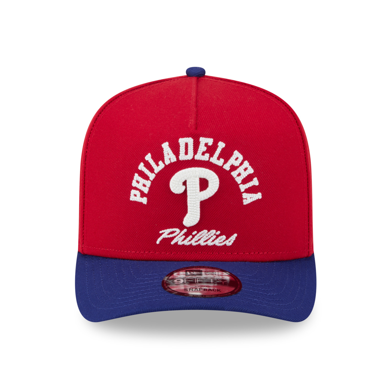 Men's New Era Philadelphia Phillies 9FIFTY Arched Snapback Adjustable Cap