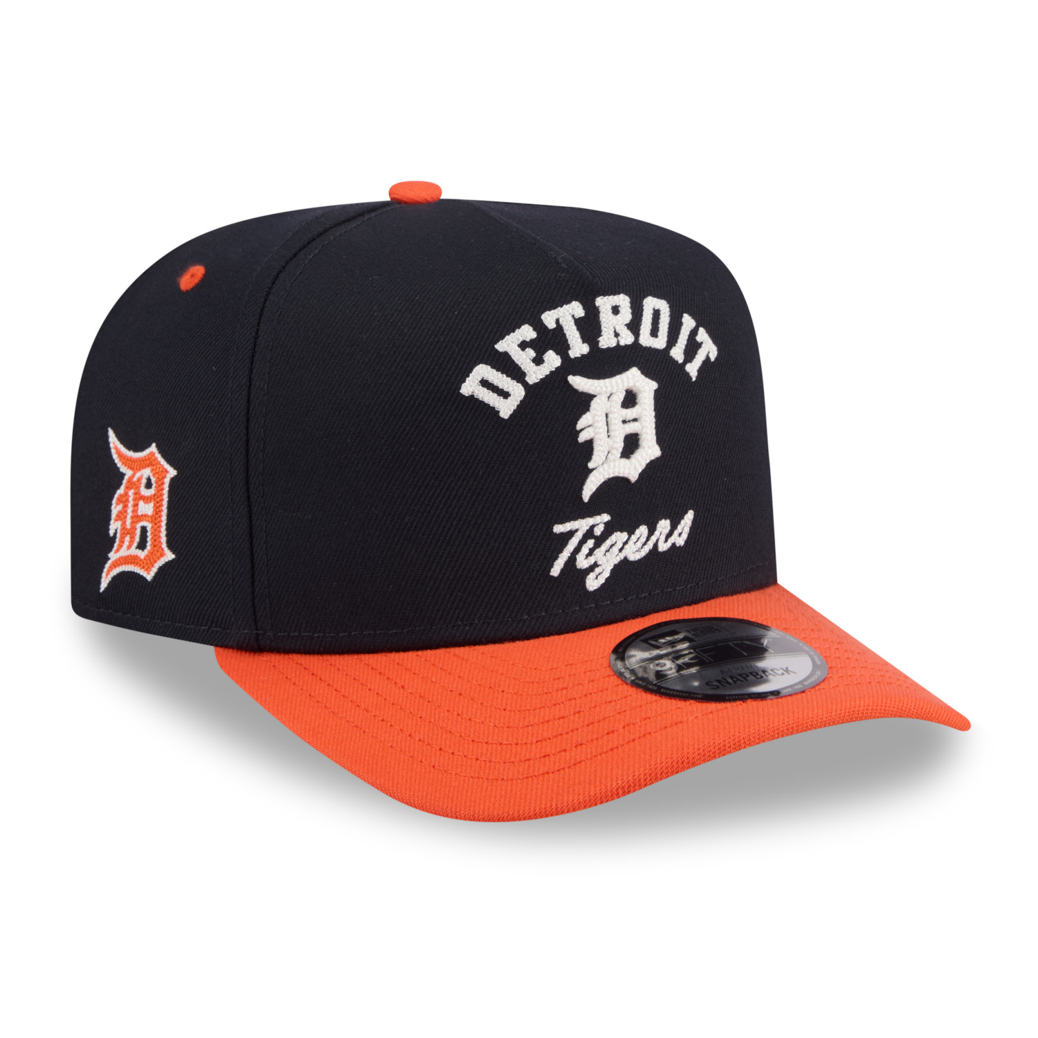 Men's New Era Detroit Tigers 9FIFTY Arched Snapback Adjustable Cap