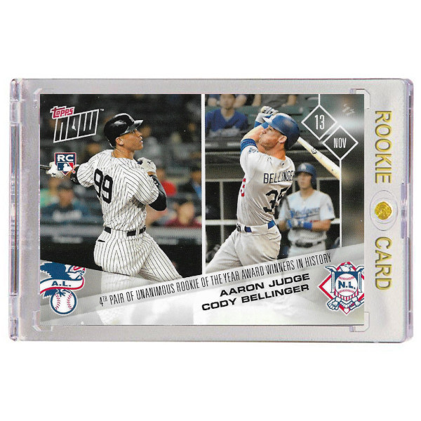 Aaron Judge New York Yankees 2017 Topps Now # OS66 Rookie Card
