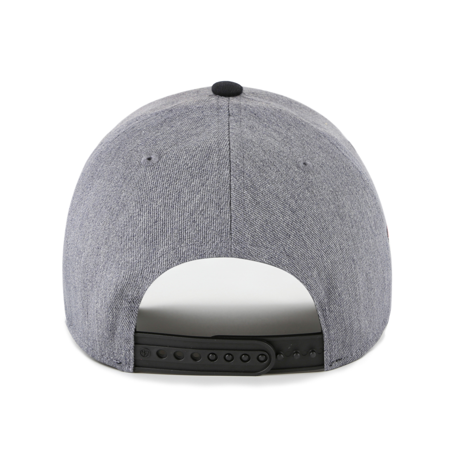 Men’s ’47 Brand Chicago White Sox Granite Script Dark Grey Heather and Black Adjustable Snapback Cap