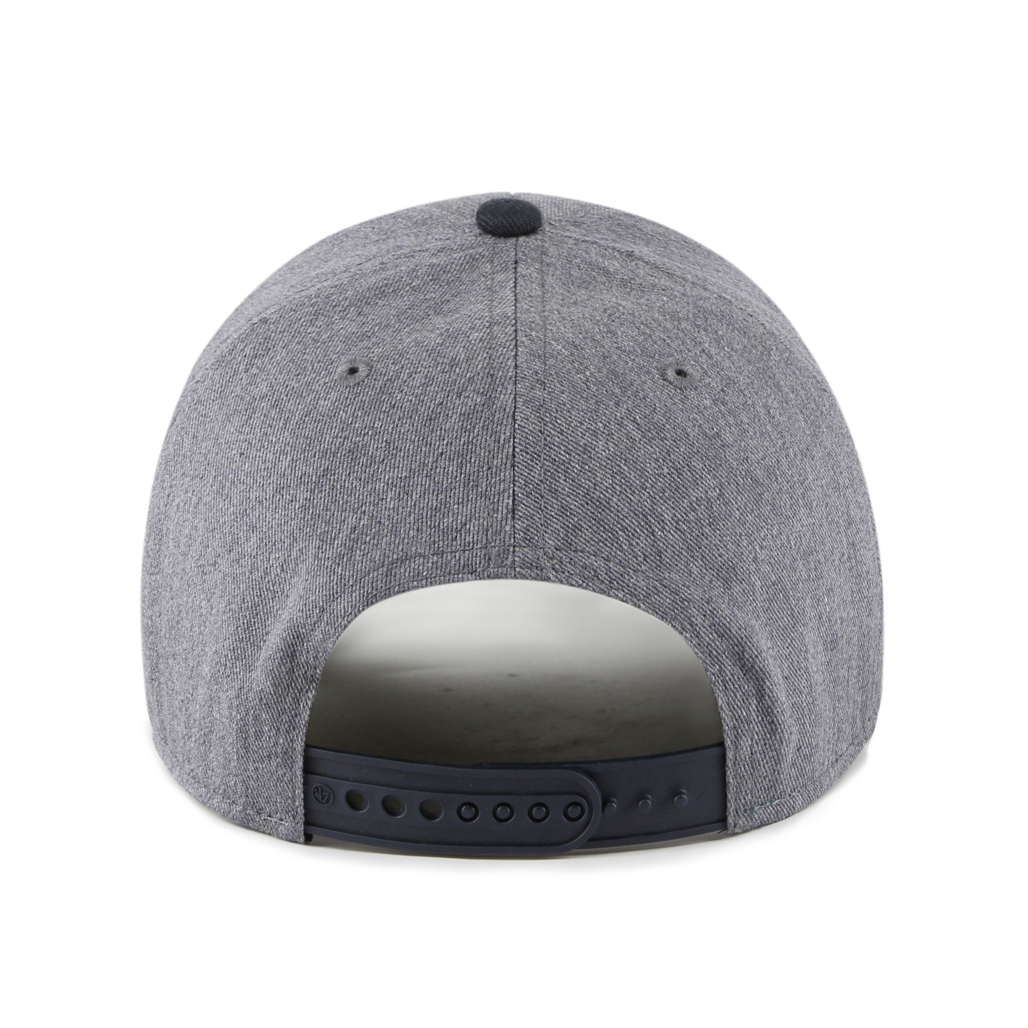 Men’s ’47 Brand St. Louis Cardinals Granite Script Dark Grey Heather and Navy Adjustable Snapback Cap