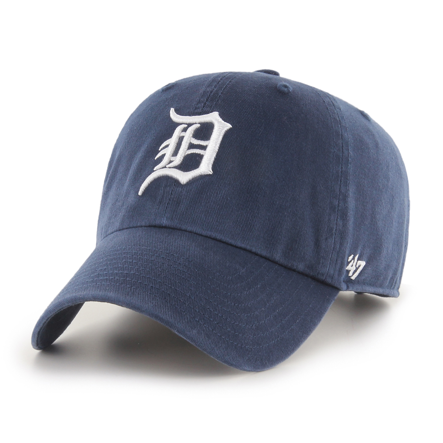 Men's '47 Brand Detroit Tigers Navy Clean Up Adjustable Cap