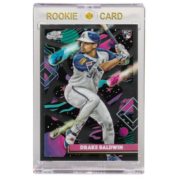 Drake Baldwin Atlanta Braves 2025 Topps Cosmic Chrome # 96 Rookie Card