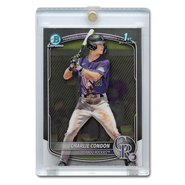 Charlie Condon 2025 Bowman Chrome Prospects # BCP75 Pre-Rookie Card