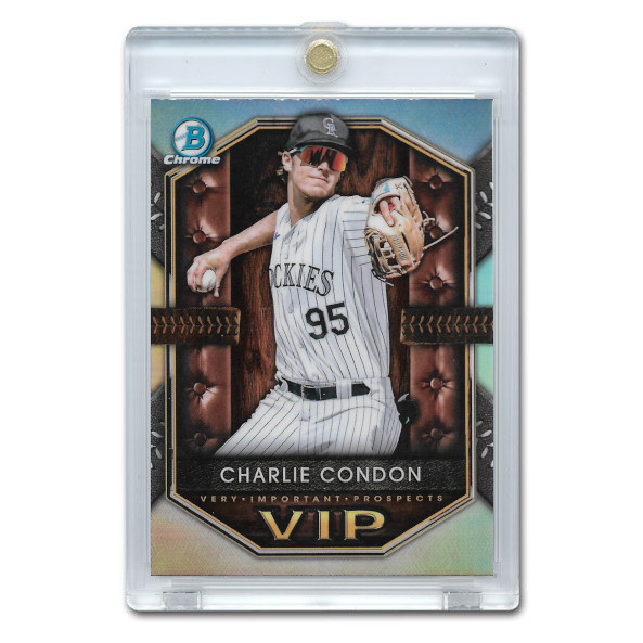 Charlie Condon 2025 Bowman Chrome VIP # 9 Pre-Rookie Card