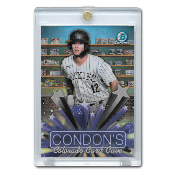 Charlie Condon 2025 Bowman Chrome Hobby Stars # 14 Pre-Rookie Card