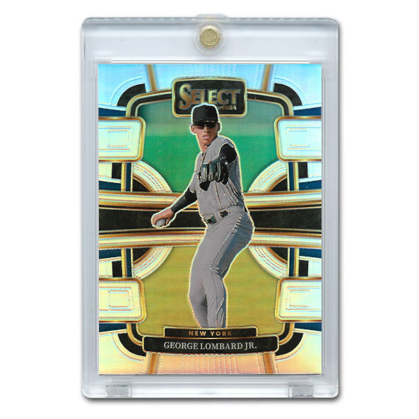 George Lombard Jr. 2024 Panini Select Silver Holo # 92 Pre-Rookie Card