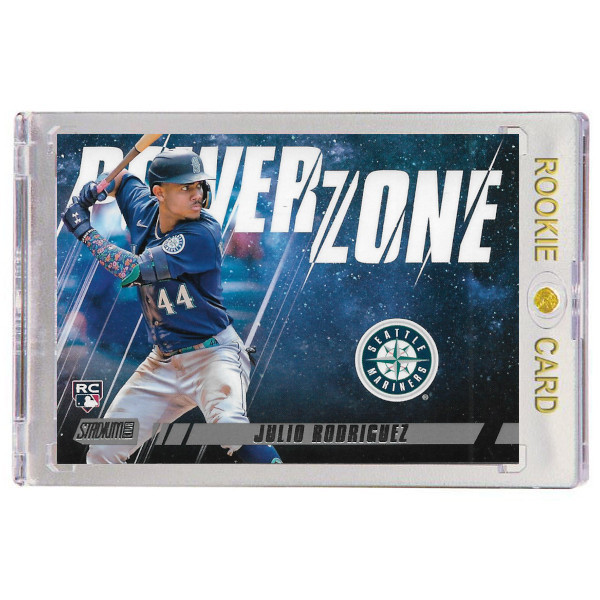 Julio Rodriguez Seattle Mariners 2022 Stadium Club Power Zone # 20 Rookie Card