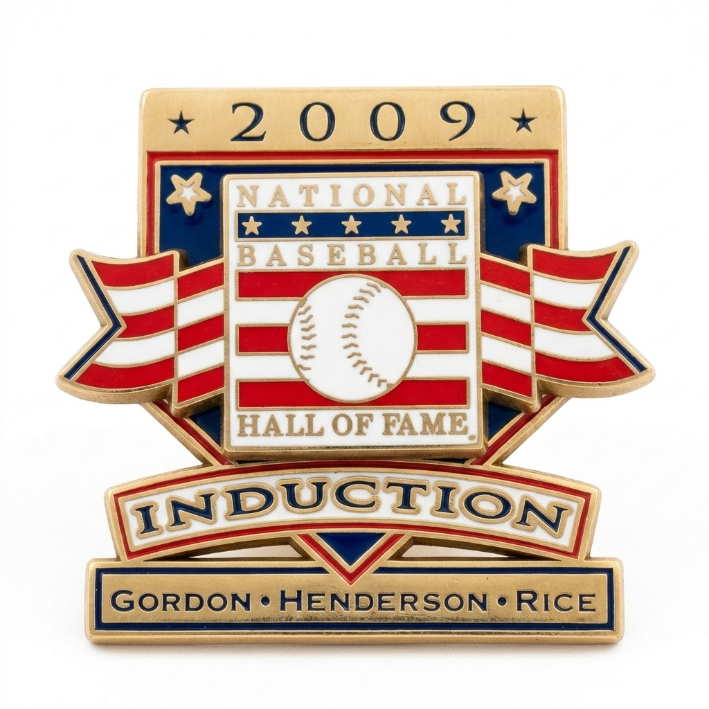 2009 Hall of Fame Induction Limited Edition Press Pin
