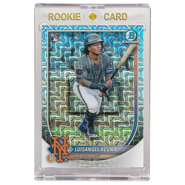 Luisangel Acuna New York Mets 2025 Bowman Chrome Mega # 32 Rookie Card