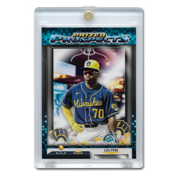 Luis Pena 2025 Bowman Chrome Prized Prospects # 7 Pre-Rookie Card