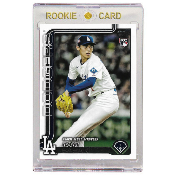 Roki Sasaki Los Angeles Dodgers 2025 Topps Update # US-199 Rookie Card