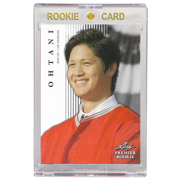 Shohei Ohtani Los Angeles Angels 2018 Leaf Premier # 2 Rookie Card