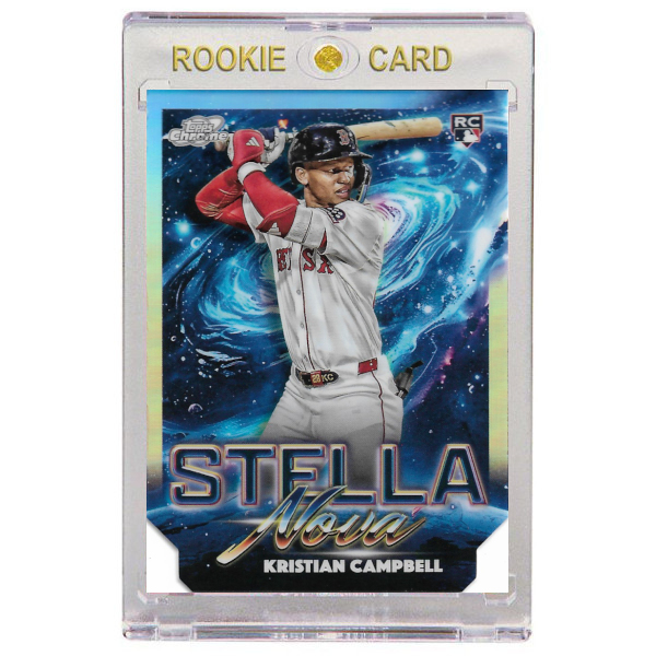 Kristian Campbell Boston Red Sox 2025 Topps Cosmic Chrome Stella Nova #l 21 Rookie Card