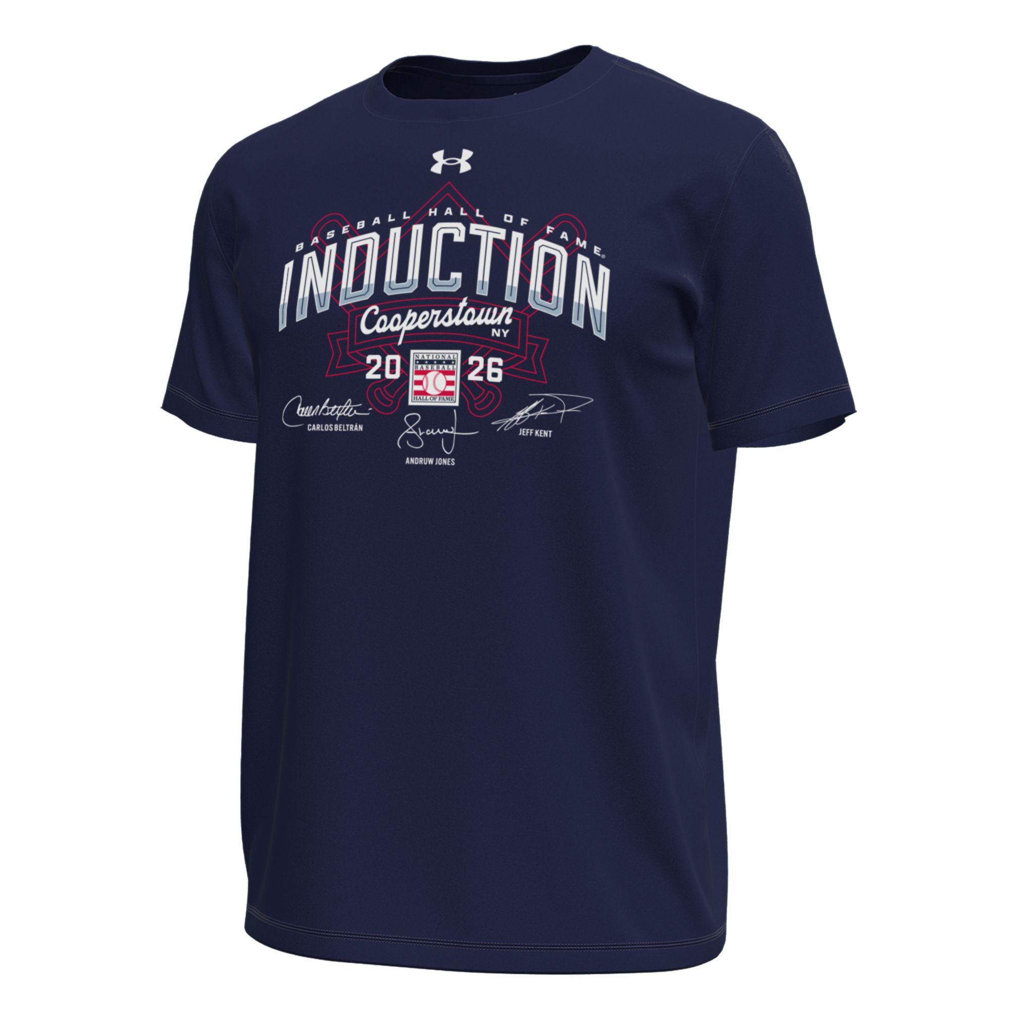UNDER ARMOUR  &イングランドのＴシャツ Men's Under Armour Baseball Hall of Fame 2026 Induction Alternate