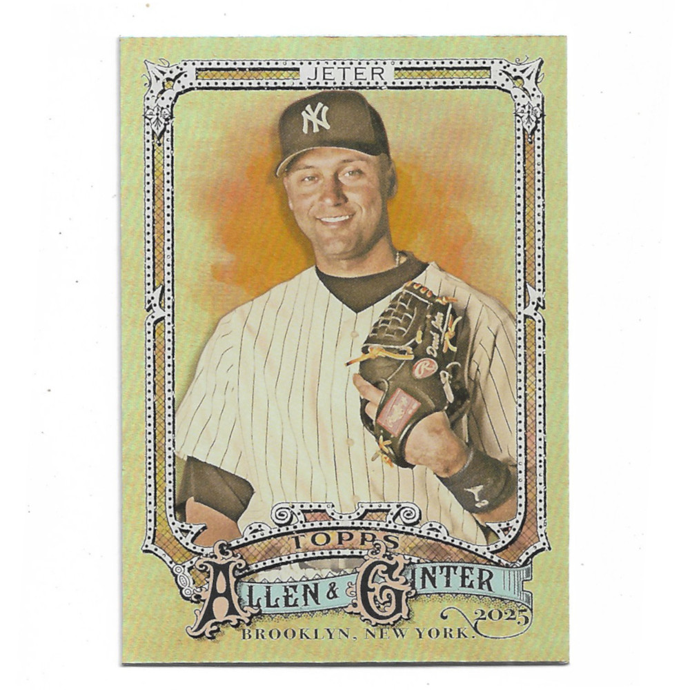 Derek Jeter 2025 Topps Allen & Ginter Foilboard # 21
