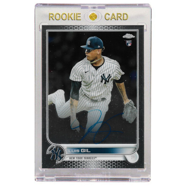 Luis Gil New York Yankees 2022 Topps Chrome # RA-LG Rookie Card
