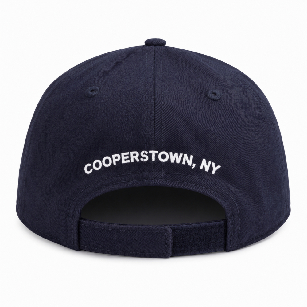 Men's New Era Baseball Hall of Fame Navy League 9FORTY Adjustable Cap