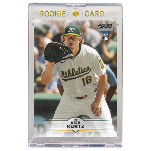 Nick Kurtz Oakland Athletics 2025 Stadium Club # 9 Rookie Card