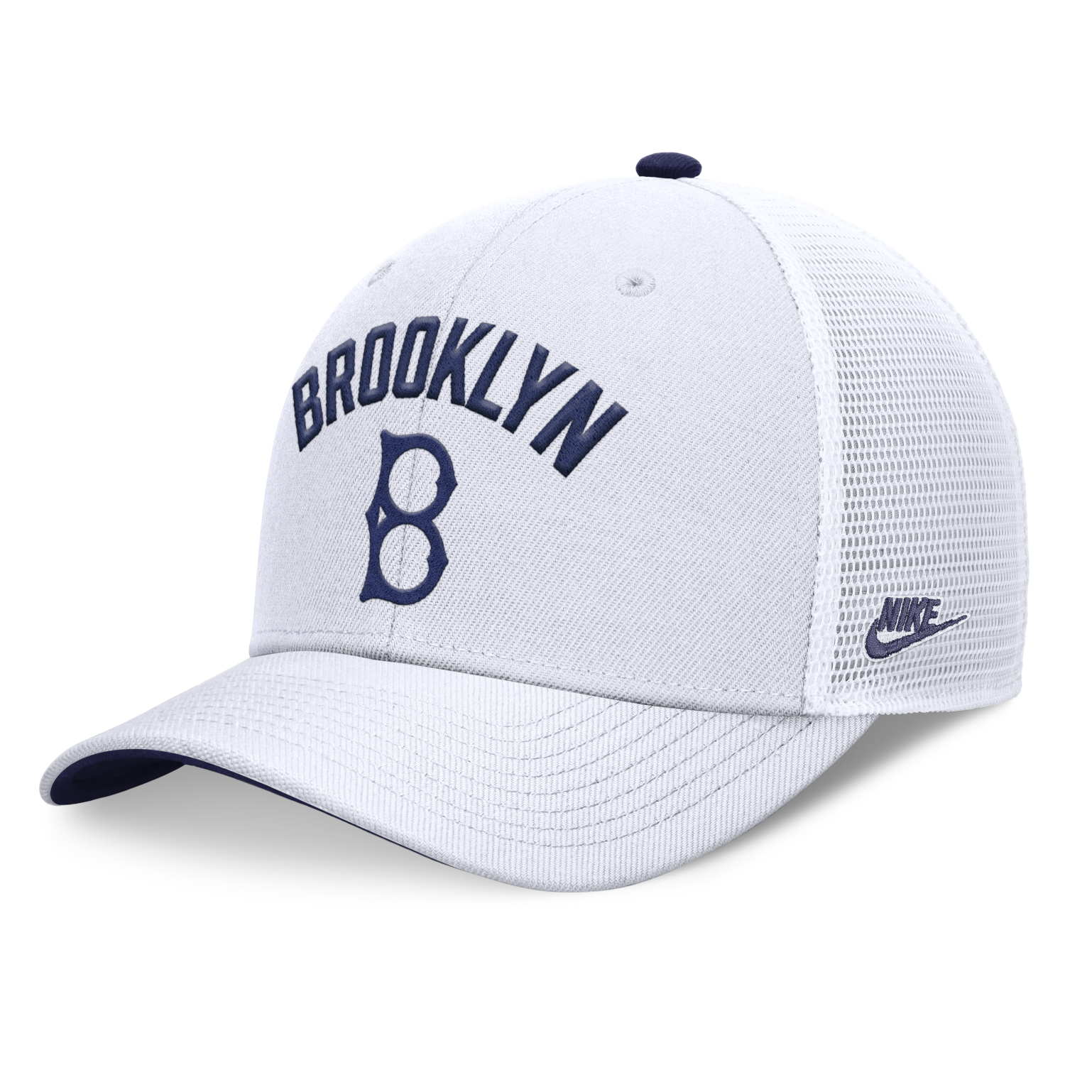 Men's Nike Brooklyn Dodgers Cooperstown Collection White