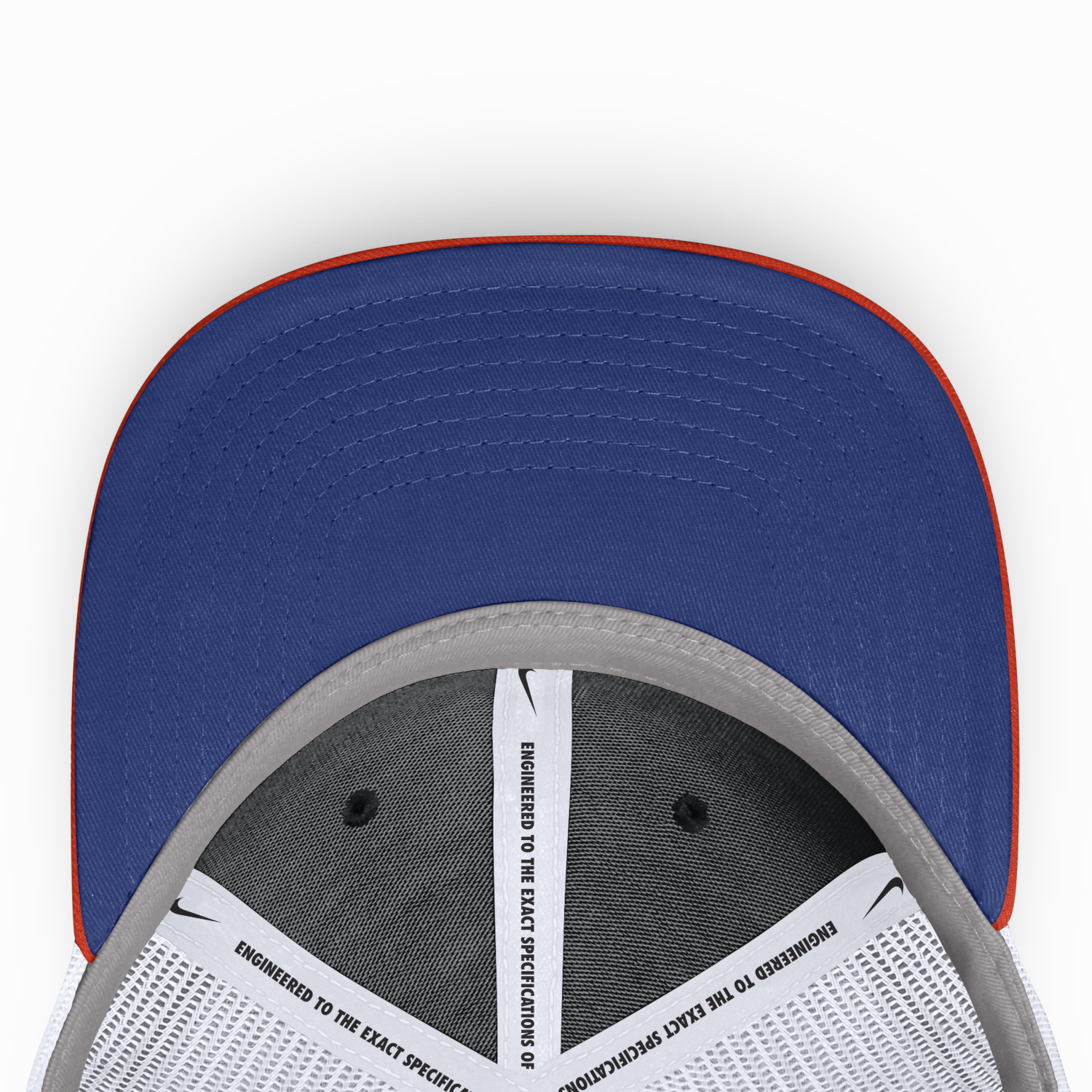 Men’s Nike New York Mets Cooperstown Collection Orange and White Adjustable Mesh Snapback Cap