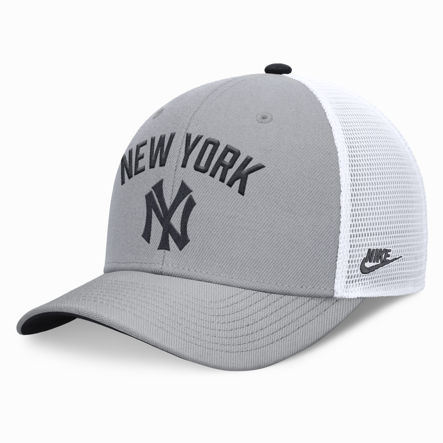 Men's Nike New York Yankees Cooperstown Collection Grey and White