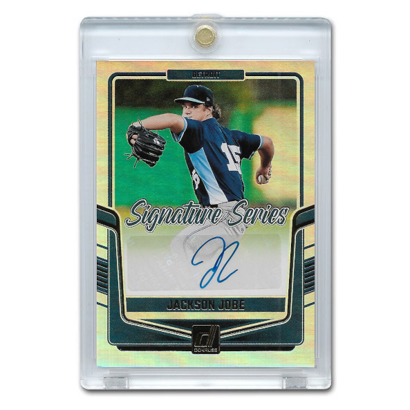 Jackson Jobe Autographed Card 2024 Donruss Signature Series # SS-JJ