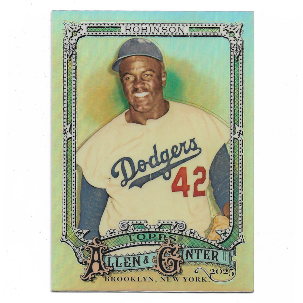 Jackie Robinson 2025 Topps Allen & Ginter Foilboard # 31