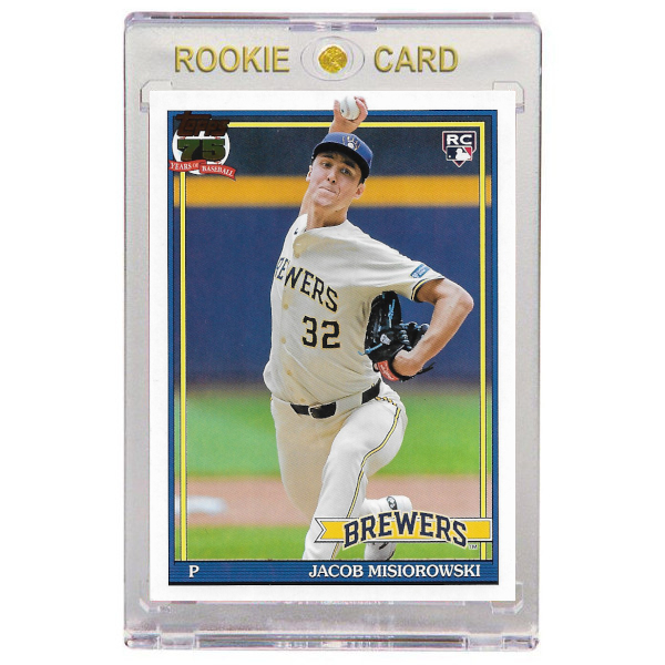 Jacob Misiorowski Milwaukee Brewers 2026 Topps 35th Anniversary # T91-74 Rookie Card
