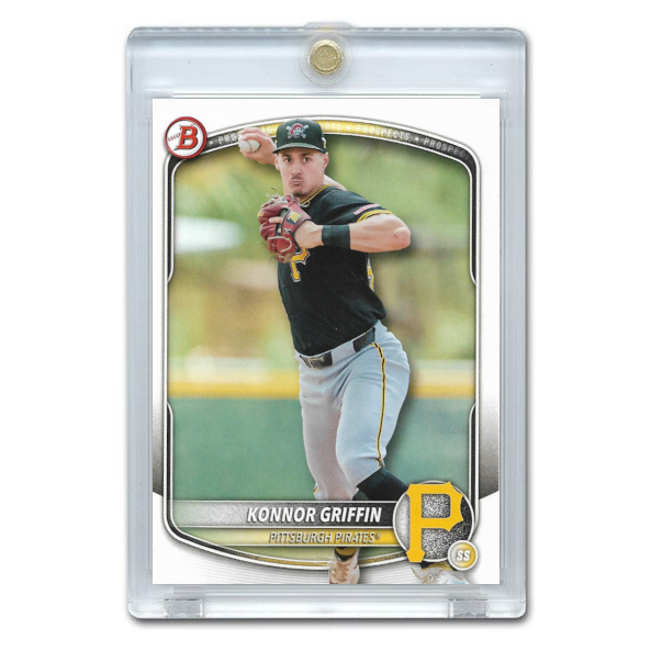 Konnor Griffin 2025 Bowman Draft # BD-102 Pre-Rookie Card
