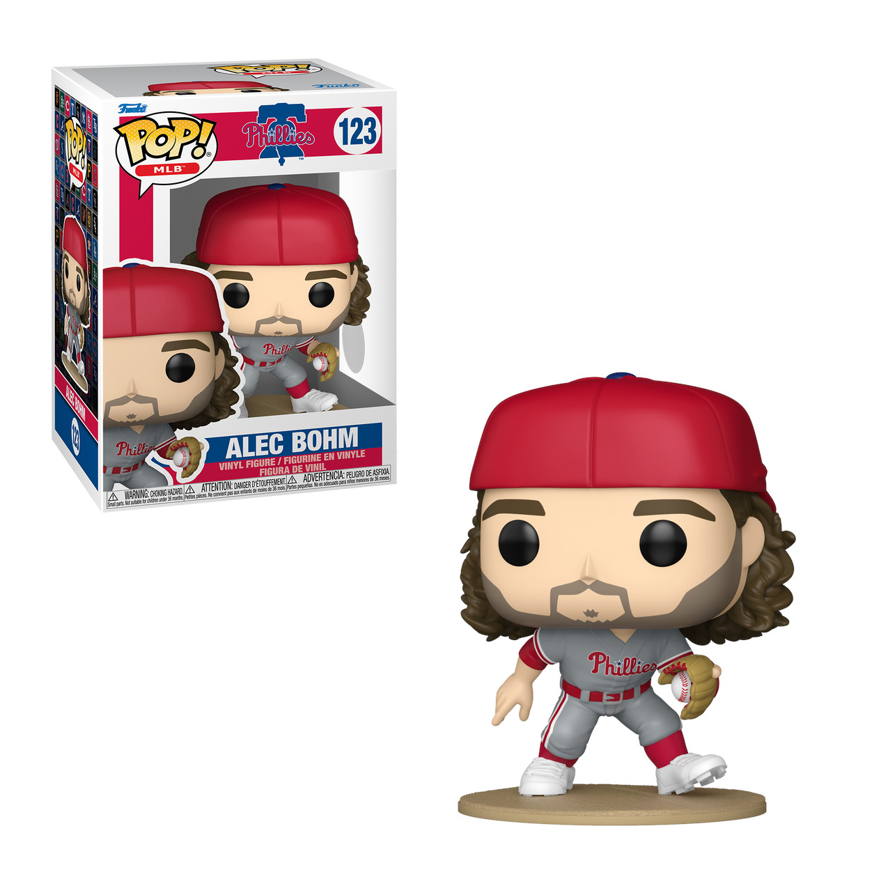 Alec Bohm Philadelphia Phillies Funko Pop! Vinyl Figure # 123