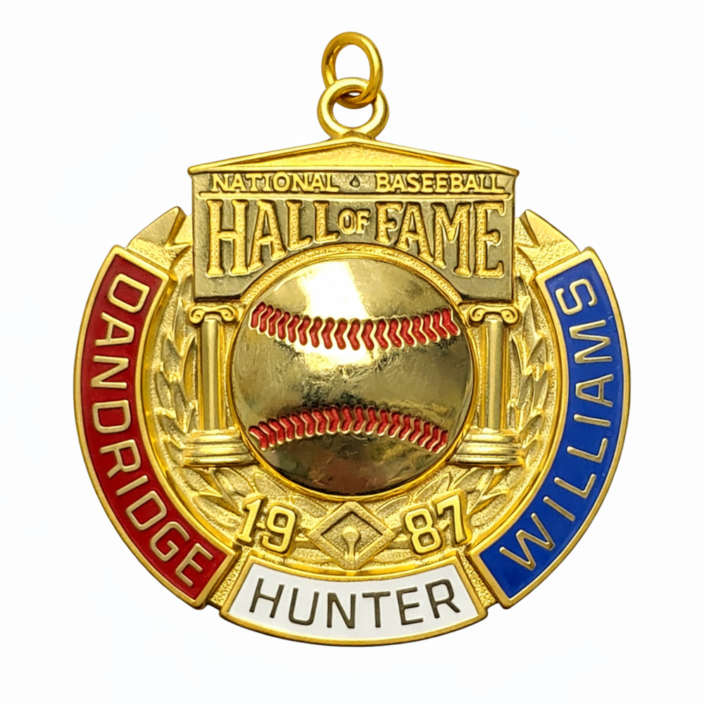 1987 Hall of Fame Induction Limited Edition Charm
