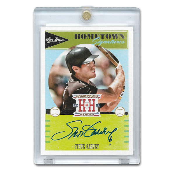 Steve Garvey Autographed Card 2013 Panini Hometown Signatures # HS-SG
