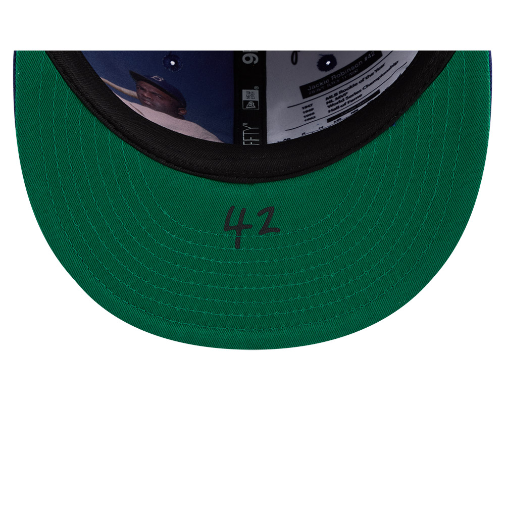 Men’s New Era Jackie Robinson Brooklyn Dodgers 9FIFTY Snapback Cap