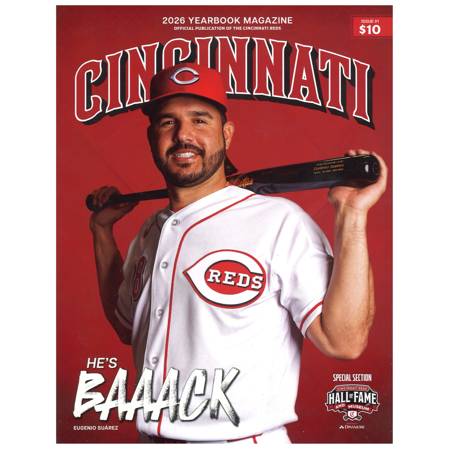 2026 Cincinnati Reds Official Team Yearbook