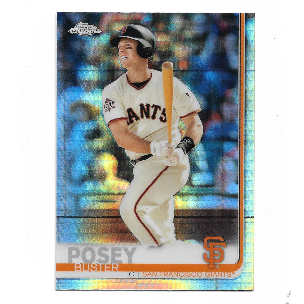 Buster Posey 2024 Topps Chrome Prism Refractor # 82