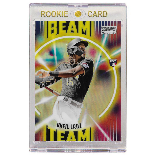 Oneil Cruz Pittsburgh Pirates 2022 Stadium Club Chrome Beam Team # 18 Rookie Card
