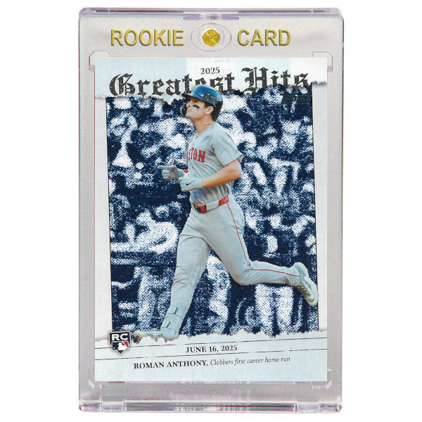 Roman Anthony Boston Red Sox 2026 Topps '25 Greatest Hits # 26 Rookie Card