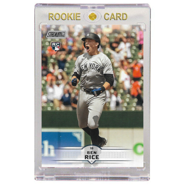 Ben Rice New York Yankees 2025 Stadium Club # 196 Rookie Card