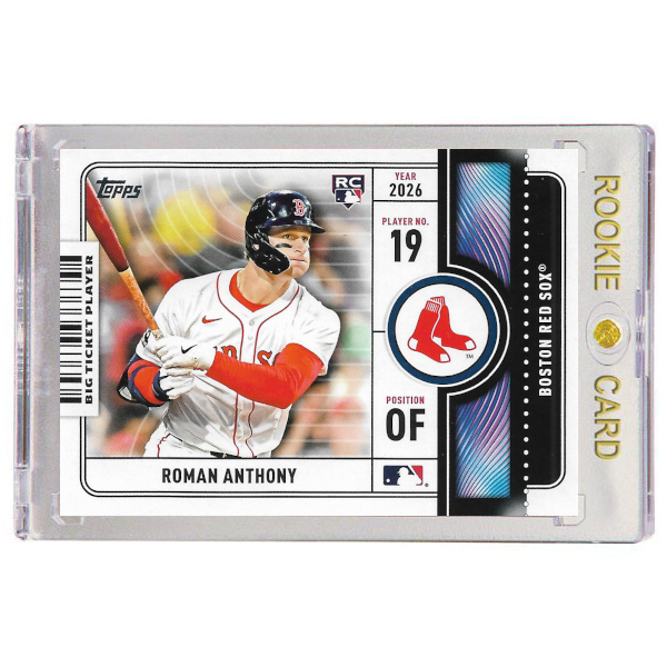 Roman Anthony Boston Red Sox 2026 Topps Big Ticket # 23 Rookie Card