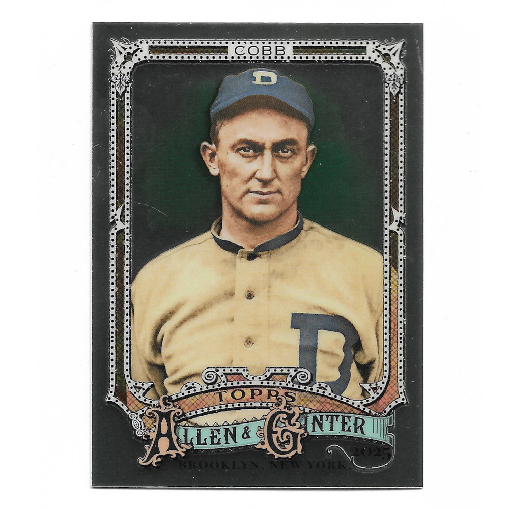 Ty Cobb 2025 Topps Allen & Ginter Chrome # 55