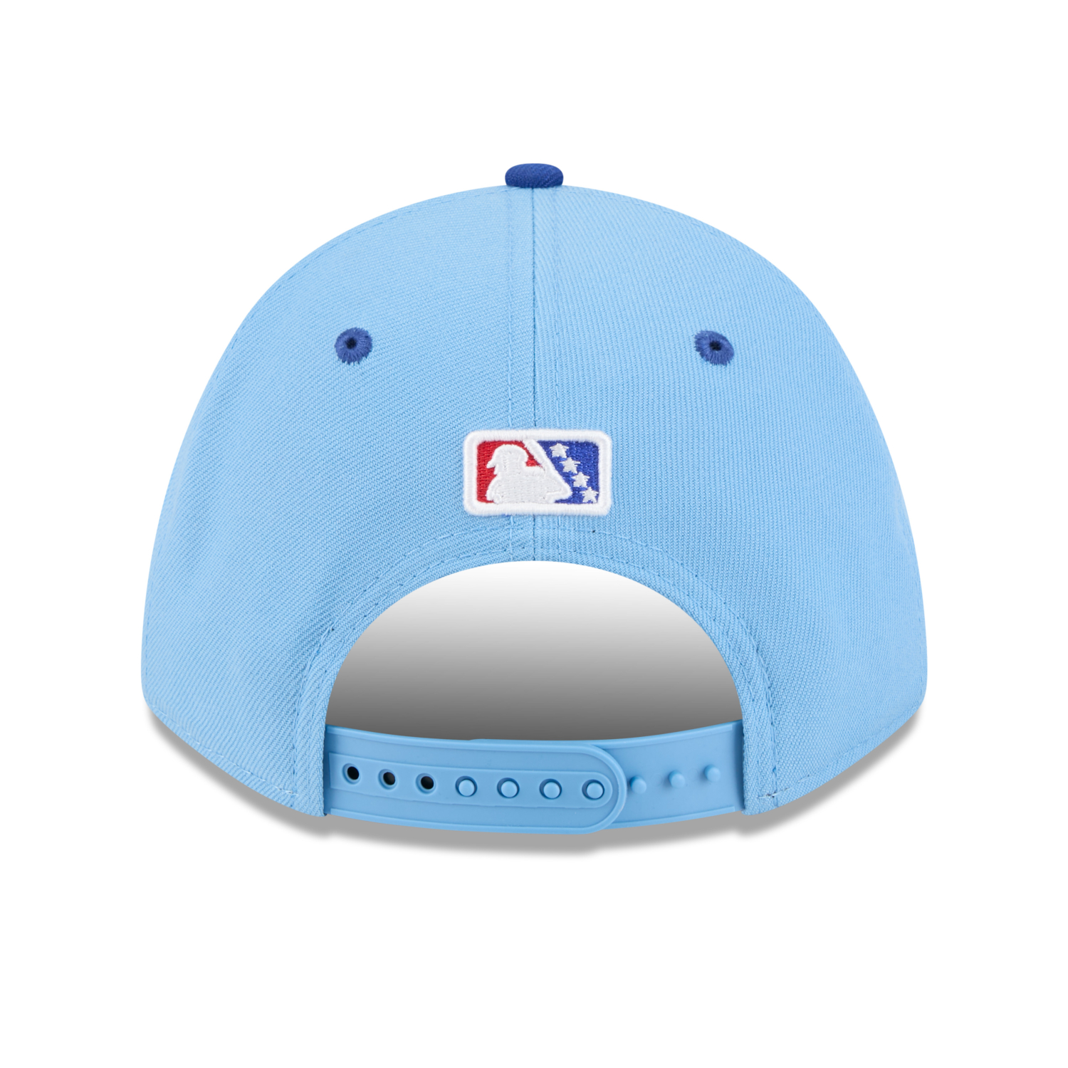 Men's New Era Oklahoma City Comets MiLB Logo 9FORTY M-Crown Light Blue Snapback Cap