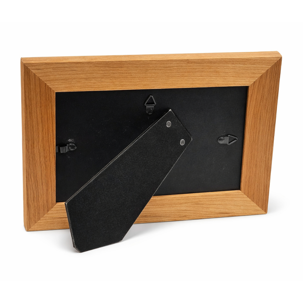 Baseball Hall of Fame Engraved Wooden 9.5” x 7.5” Picture Frame (5" x 7" display)
