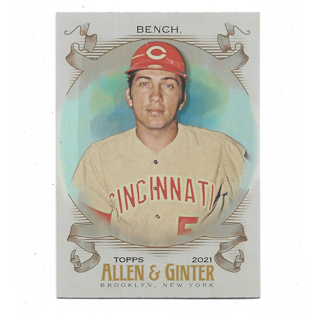 Johnny Bench 2025 Topps Allen & Ginter Chrome # 73