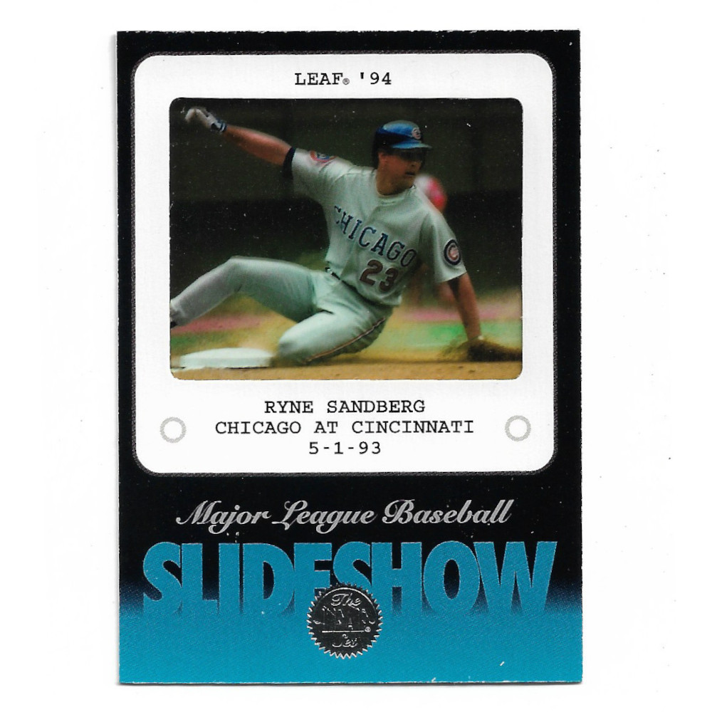 Ryne Sandberg1994 Leaf Slideshow # 4